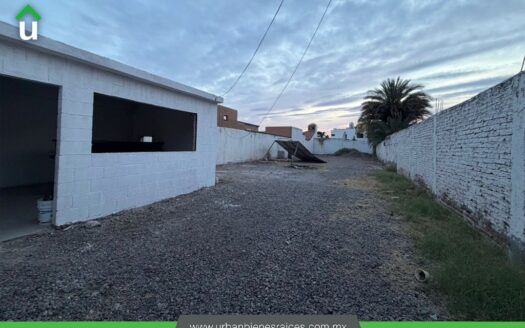 TERRENO CON LOCAL EN RENTA EN COL. ZONA NORTE